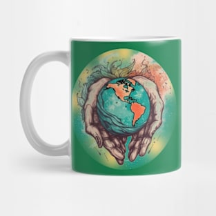 April 22 Earth Day,Be the change,Preserving our planet. Mug